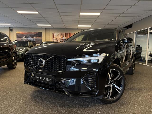 Volvo XC60 T6 AWD Plus Dark Black Edition - Long Range - Pandak / Head Up / H-K / R-Design int / Google / Dab+ / Adaptive - Pilot ass / Stuur- en Stoelverw - Elek Trekhaak -