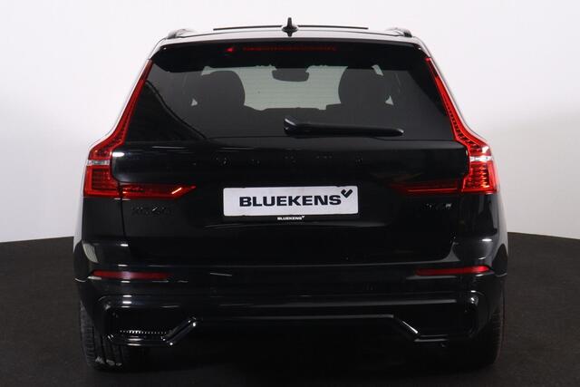 Volvo XC60 T6 Recharge AWD Plus Black Edition - LONG RANGE - Luchtvering - Panorama/schuifdak - IntelliSafe Assist & Surround - 360º Camera - Adaptieve LED koplampen - Verwarmde voorstoelen, stuur & achterbank - Parkeersensoren voor & achter - Elektr. bedienb. voors