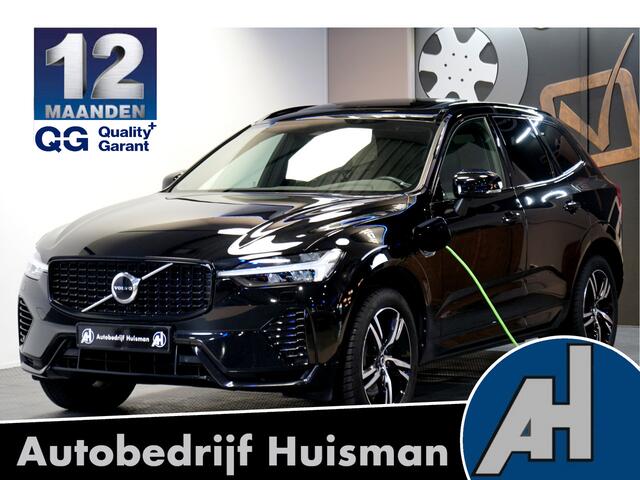 Volvo XC60 2.0 T6 AWD LONG RANGE 293kW/399pk Aut8 Plug-in hybrid Plus Dark PANORAMADAK + EL.TREKHAAK + ADAPT.CRUISE + PILOT ASSIST + CAMERA + STOEL-&STUURVERWARMING + GOOGLE DASH&SERVICES + LANE ASSIST + PARKSENSOREN + 19" LM-VELGEN!!