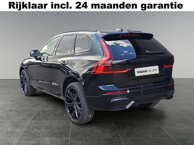 Volvo XC60 2.0 T6 Plug-in hybrid AWD Ultra Black Edition | Luchtvering | Bowers & Wilkins Audio | Extra getint glas | Nappa lederen bekleding |