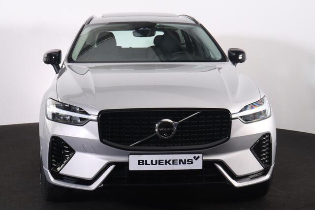Volvo XC60 T6 Recharge AWD Plus Dark - Panorama/schuifdak - IntelliSafe Assist & Surround - 360º Camera - Verwarmde voorstoelen, stuur & achterbank - Parkeersensoren voor & achter - Elektr. bedienb. voorstoelen met geheugen - Draadloze tel. lader - Elektr. inklapbar