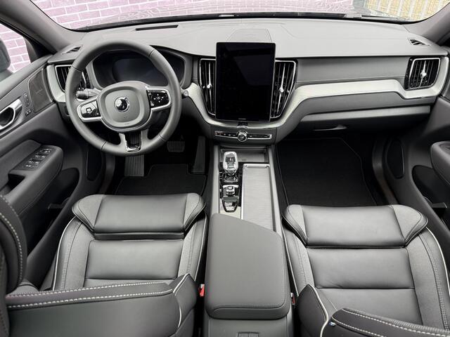 Volvo XC60 2.0 T6 Plug-in hybrid AWD Ultra Black Edition | Nieuw | Facelift! | Trekhaak | Luchtvering | 22'' Wielen | Gelaagd Glas | 360º Camera | VOL