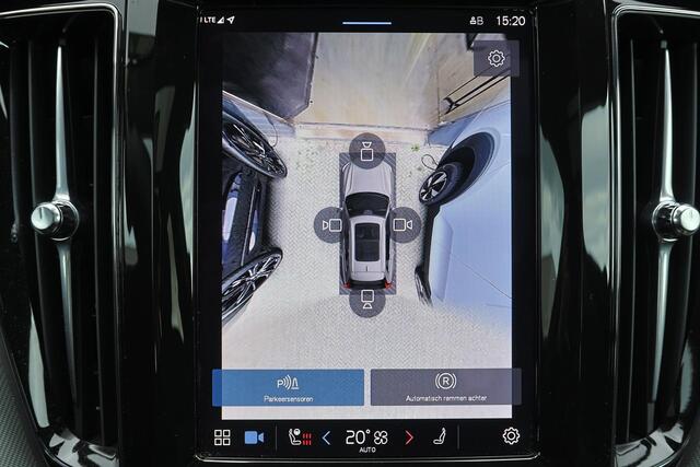 Volvo XC60 T6 Recharge AWD Plus Dark - LONG RANGE - Panorama/schuifdak - IntelliSafe Assist & Surround - 360º Camera - Harman/Kardon audio - Adaptieve LED koplampen - Verwarmde voorstoelen, stuur & achterbank - Elektr. bedienb. voorstoelen met geheugen - Parkeersens