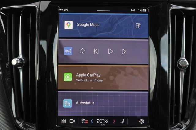 Volvo XC60 T6 Recharge AWD Plus Dark - LONG RANGE - Panorama/schuifdak - IntelliSafe Assist & Surround - 360º Camera - Harman/Kardon audio - Adaptieve LED koplampen - Verwarmde voorstoelen, stuur & achterbank - Parkeersensoren voor & achter - Elektr. bedienb. voorst