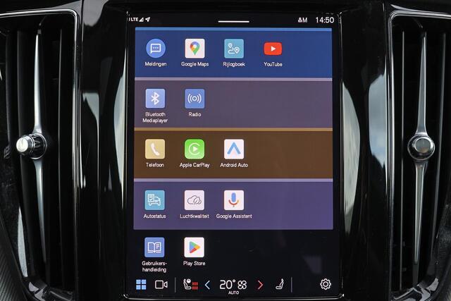 Volvo XC60 T6 Recharge AWD Plus Dark - LONG RANGE - Panorama/schuifdak - IntelliSafe Assist & Surround - 360º Camera - Harman/Kardon audio - Adaptieve LED koplampen - Verwarmde voorstoelen, stuur & achterbank - Parkeersensoren voor & achter - Elektr. bedienb. voorst