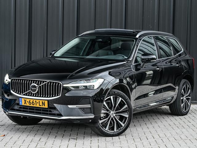 Volvo XC60 2.0 T6 PLUG-IN HYBRID AWD | LONG RANGE | KEYLESS | 360 CAMERA | STOEL- EN STUURVERWARMING | HARMAN/KARDON | ACHTERBANK VERWARMD | PANORAMADAK | MEMORY SEATS | LEDER