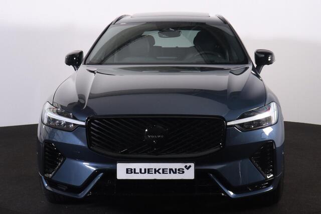 Volvo XC60 T8 Recharge AWD Ultra Black Edition - Luchtvering - Panorama/schuifdak - IntelliSafe Assist & Surround - 360º Camera - Harman/Kardon audio - Adaptieve LED koplampen - Verwarmde voorstoelen, stuur & achterbank - Parkeersensoren voor & achter - Elektr. bedi
