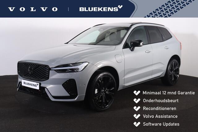 Volvo XC60 T6 Recharge AWD Plus Black Edition - Panorama/schuifdak - IntelliSafe Assist & Surround - 360º Camera - Harman/Kardon audio - Adaptieve LED koplampen - Verwarmde voorstoelen, stuur & achterbank - Parkeersensoren voor & achter - Elektr. bedienb. voorstoele