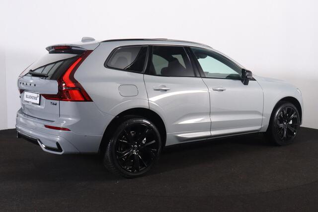 Volvo XC60 T6 Recharge AWD Ultra Black Edition - Panorama/schuifdak - IntelliSafe Assist & Surround - 360º Camera - Harman/Kardon audio - Adaptieve LED koplampen - Verwarmde voorstoelen, stuur & achterbank - Parkeersensoren voor & achter - Elektr. bedienb. voorstoel