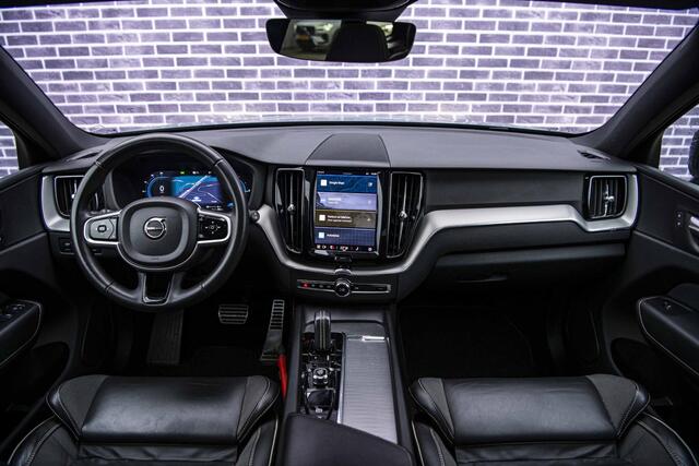Volvo XC60 2.0 T6 Plug-in hybrid AWD R-Design | Long Range | Trekhaak | Panoramadak | 21" velgen | Adaptive cruise control | Stoel- en stuurwielverwarming | Achteruitrijcamera | Getint glas |