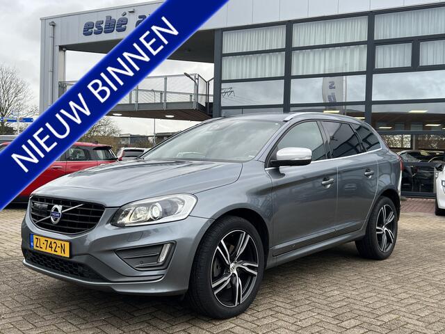 Volvo XC60 2.4 D5 AWD 220 pk Automaat R-Design Navigatie Xenon Standkachel Camera Elek Stoel ACC Stoelverwarming Bliss Getint Glas