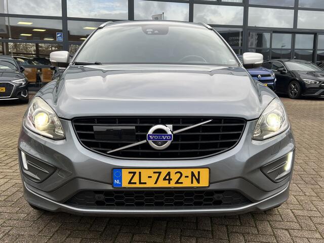 Volvo XC60 2.4 D5 AWD 220 pk Automaat R-Design Navigatie Xenon Standkachel Camera Elek Stoel ACC Stoelverwarming Bliss Getint Glas