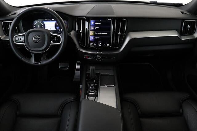 Volvo XC60 B5 (M-HYBRID) R-DESIGN -LUCHTVERING|GEVENT.LEDER+MASSAGE|POWER-SEATS|ADAP.CRUISE|INDUC.LADEN|TREKHAAK