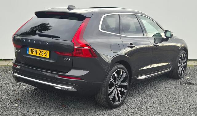 Volvo XC60 2.0 T6 PHEV AWD ULTRA Bright Vol uitgerust!!! - Luchtvering - 21" Wielen - Panoramadak - Lighting -Head up - B&W Audio - 360 Cam - Alarm - Climate - Privacy Glass - RC20 Interieur - Geluidsisolerend glas - Massage stoelen