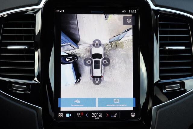 Volvo XC90 T8 Plug-in hybrid AWD Ultra Dark - LONG RANGE - Luchtvering - Panorama/schuifdak - IntelliSafe Assist & Surround - 360º Camera - Bowers & Wilkins audio - Nappaleder met stoelventilatie - Verwarmde voorstoelen, stuur & achterbank - Parkeersensoren voor & a