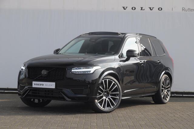 Volvo XC90 T8 455PK Recharge AWD Ultra Dark Long range / Luchtvering / Head-up display / Stoelverwarming en ventilatie / Massagestoelen / Memory seats / Adaptive cruise control / 360 Camera /
