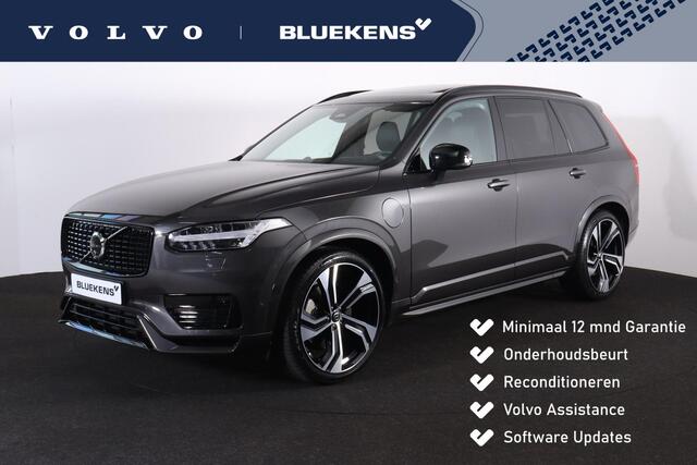 Volvo XC90 T8 Recharge AWD Ultimate Dark - LONG RANGE - Luchtvering - Panorama/schuifdak - IntelliSafe Assist & Surround - 360º Camera - Bowers & Wilkins audio - Adaptieve LED koplampen - Verwarmde voorstoelen, stuur & achterbank - Parkeersensoren voor & achter - El