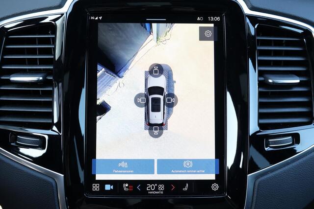 Volvo XC90 T8 Recharge AWD Ultimate Dark - LONG RANGE - Luchtvering - Panorama/schuifdak - IntelliSafe Assist & Surround - 360º Camera - Bowers & Wilkins audio - Adaptieve LED koplampen - Verwarmde voorstoelen, stuur & achterbank - Parkeersensoren voor & achter - El