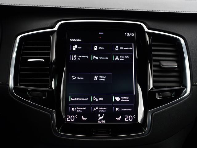 Volvo XC90 2.0 T8 Twin Engine AWD R-Design- 7 Pers, Carbon Afwerking, Panoramadak, 360 Camera, Carplay, Android Auto