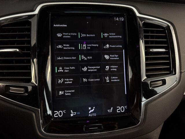 Volvo XC90 2.0 T5 AWD Inscription | Trekhaak | Full Option | Bowers & Wilkins | Luchtvering | Massage | 360 Camera | Ventilatie | Panorama dak | Head-Up Display | Gelamineerd Glas | Stoelverwarming voor & achter | Stuurverwarming |