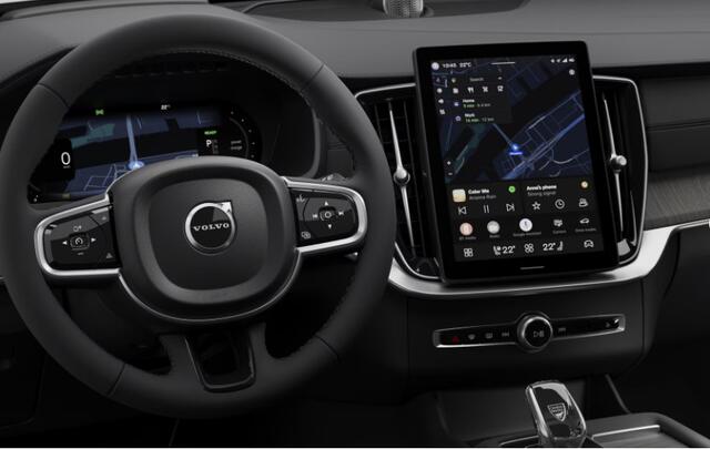 Volvo XC90 2.0 T8 Plug-in hybrid AWD Ultra Dark Luchtvering / Bowers & Wilkins / Stoelventilatie / Stoelmassage / Panoramadak / Gelamineerde ruiten rondom / Apple carplay / Adaptive cruise control / 22" lichtmetalen velgen /