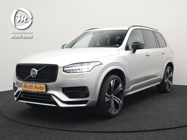 Volvo XC90 T8 Recharge AWD R-Design Plug In Hybrid 394pk 7 Persoons Dealer O.H. PHEV | Lederen Sportstoelen Memory | Pilot Assist | Harman Kardon | Adaptive Cruise | Navigatie | Apple Carplay | Camera | Virtual | L.M. 22" | DAB |