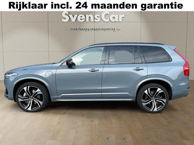Volvo XC90 2.0 T8 Recharge AWD Ultimate Dark | Luchtvering | Extra getint glas | Trekhaak | Stoelverwarming en ventilatie |