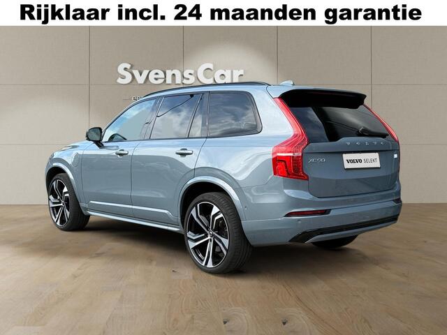 Volvo XC90 2.0 T8 Recharge AWD Ultimate Dark | Luchtvering | Extra getint glas | Trekhaak | Stoelverwarming en ventilatie |