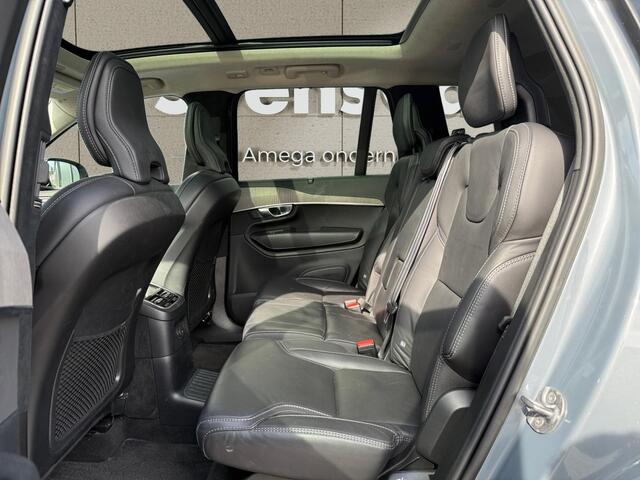 Volvo XC90 2.0 T8 Recharge AWD Ultimate Dark | Luchtvering | Extra getint glas | Trekhaak | Stoelverwarming en ventilatie |