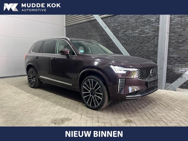 Volvo XC90 T8 Plug-in hybrid Ultra Bright | FACELIFT | Luchtvering | Bowers&Wilkins | Massage+Ventilatie | Head-Up | 22 Inch