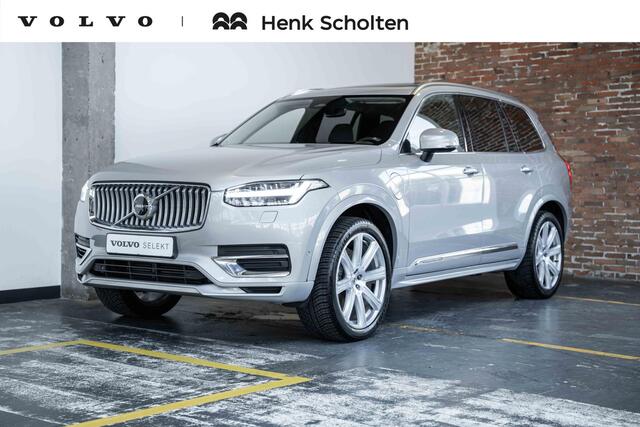 Volvo XC90 T8 Recharge AWD Ultimate Bright | Wegklapbare trekhaak | Bowers & Wilkins premium audio | Luchtvering | 1ste eigenaar | Nappa lederen bekleding | Stoelverwarming | Gelamineerde zijruiten | Stoelventilatie | 360° parkeerverwarming | Parkeersensoren voor + 