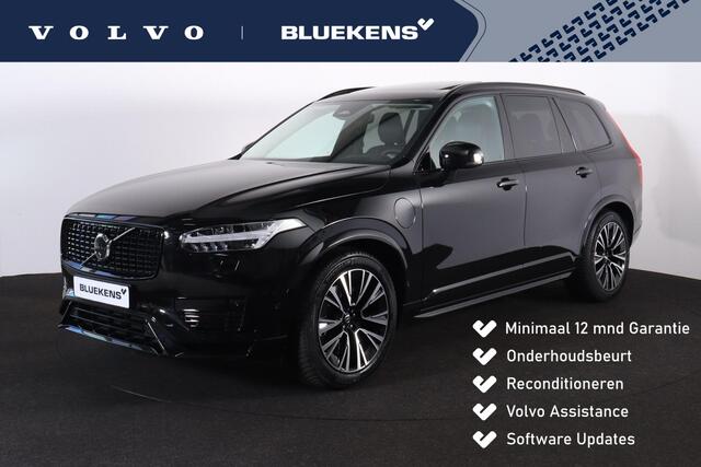 Volvo XC90 T8 Recharge AWD Ultimate Dark - Luchtvering - Panorama/schuifdak - IntelliSafe Assist & Surround - 360º Camera - Verwarmde voorstoelen, stuur & achterbank - Parkeersensoren voor & achter - Elektr. bedienb. voorstoelen met geheugen - Head up display - Draa