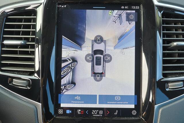 Volvo XC90 T8 Recharge AWD Plus Bright - LONG RANGE - Panorama/schuifdak - IntelliSafe Assist & Surround - 360º Camera - Harman/Kardon audio - Adaptieve LED koplampen - Verwarmde voorstoelen, stuur & achterbank - Parkeersensoren voor & achter - Elektr. bedienb. voor