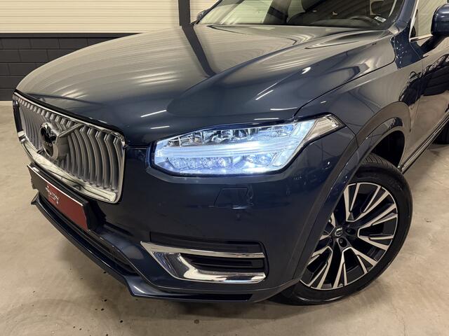 Volvo XC90 T8 Recharge AWD Long Range PANO/TREKHAAK/H&K/VENTILATIE+MEMORY/360CAMERA/ACC/PILOT-ASSIST/KEYLESS/PRIVACY/20"/NET OH BEURT GEHAD BIJ VOLVO DEALER