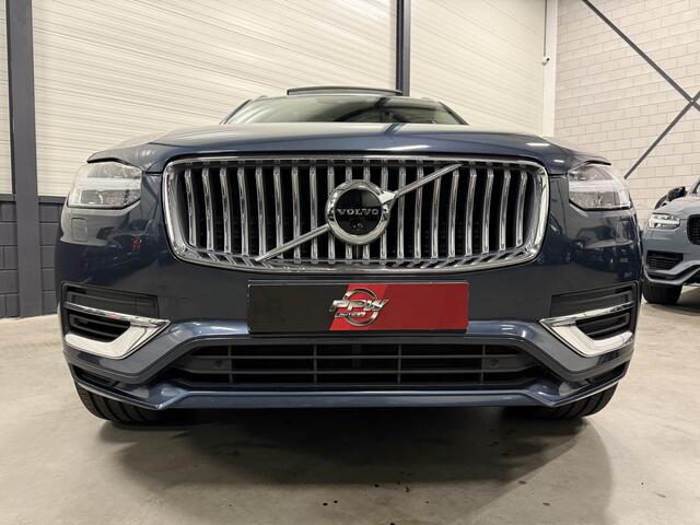 Volvo XC90 T8 Recharge AWD Long Range PANO/TREKHAAK/H&K/VENTILATIE+MEMORY/360CAMERA/ACC/PILOT-ASSIST/KEYLESS/PRIVACY/20"/NET OH BEURT GEHAD BIJ VOLVO DEALER
