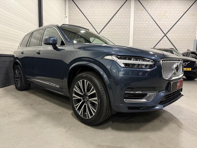 Volvo XC90 T8 Recharge AWD Long Range PANO/TREKHAAK/H&K/VENTILATIE+MEMORY/360CAMERA/ACC/PILOT-ASSIST/KEYLESS/PRIVACY/20"/NET OH BEURT GEHAD BIJ VOLVO DEALER