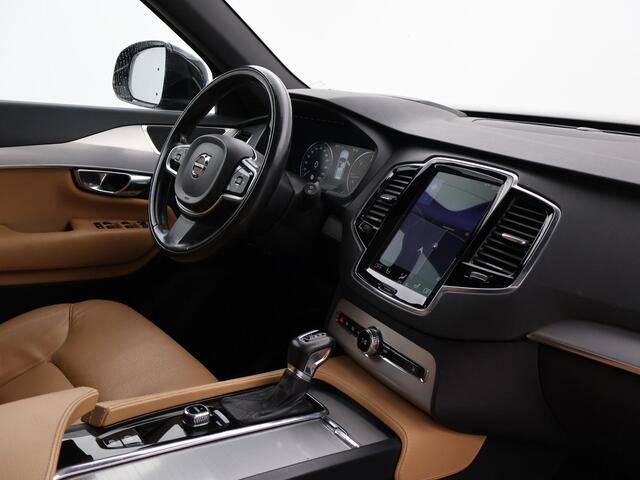 Volvo XC90 2.0 D5 AWD 235 PK POLESTAR GRIJS KENTEKEN *MARGE* + TREKHAAK | HEAD-UP | PANORAMA | LEDER