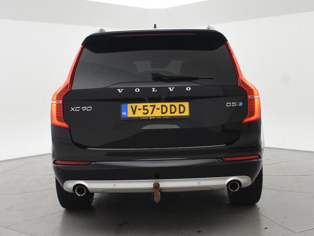 Volvo XC90 2.0 D5 AWD 235 PK POLESTAR GRIJS KENTEKEN *MARGE* + TREKHAAK | HEAD-UP | PANORAMA | LEDER