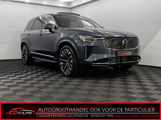 Volvo XC90 2.0 T8 Plug-in hybrid AWD Ultra Bright Facelift Nieuw model Harman/Kardon, Leder, Pano, 360 Camera, Luchtvering, Memory stoelen, Head-up display, Trekhaak, Stoelverwarming, 3 jaar garantie