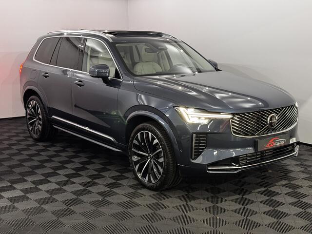Volvo XC90 2.0 T8 Plug-in hybrid AWD Ultra Bright Facelift Nieuw model Harman/Kardon, Leder, Pano, 360 Camera, Luchtvering, Memory stoelen, Head-up display, Trekhaak, Stoelverwarming, 3 jaar garantie