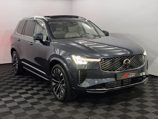 Volvo XC90 2.0 T8 Plug-in hybrid AWD Ultra Bright Facelift Nieuw model Harman/Kardon, Leder, Pano, 360 Camera, Luchtvering, Memory stoelen, Head-up display, Trekhaak, Stoelverwarming, 3 jaar garantie