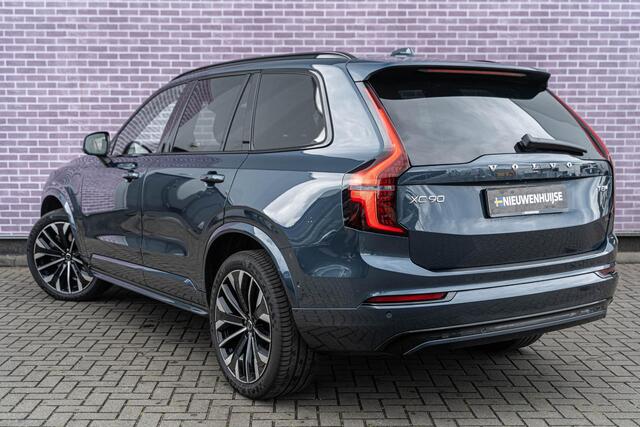 Volvo XC90 T8 Plug-in hybrid AWD Ultra Dark | 7-Zits | Google | Longe Range | Luchtvering | Gelamineerde Zijruiten | 360 Camera | BLIS | LED Matrix Koplampen | Adaptive Cruise Control | Dodehoekdetectie | Harman Kardon Audio | Elek. Achterklep