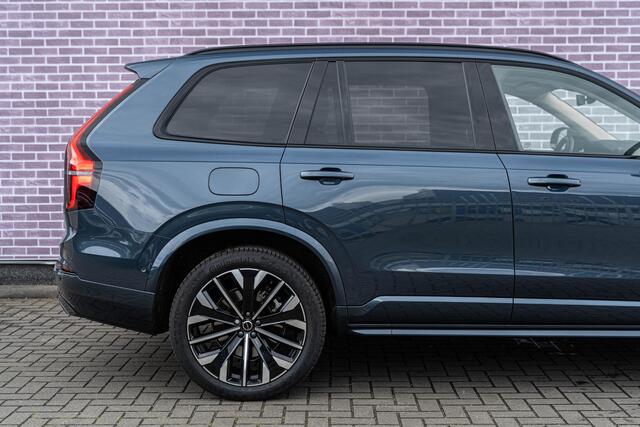Volvo XC90 T8 Plug-in hybrid AWD Ultra Dark | 7-Zits | Google | Longe Range | Luchtvering | Gelamineerde Zijruiten | 360 Camera | BLIS | LED Matrix Koplampen | Adaptive Cruise Control | Dodehoekdetectie | Harman Kardon Audio | Elek. Achterklep