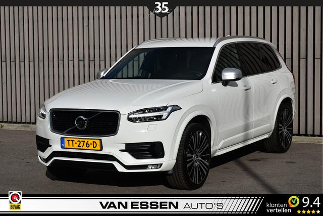 Volvo XC90 2.0 T5 AWD R-Design 7 Persoons Leder Memory 360- Camera Stoel/Stuurverw. NL-Auto!