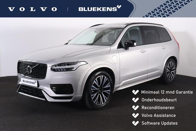 Volvo XC90 T8 Recharge AWD Ultra Dark - Luchtvering - Panorama/schuifdak - IntelliSafe Assist & Surround - 360º Camera - Bowers & Wilkins audio - Adaptieve LED koplampen - Verwarmde voorstoelen, stuur & achterbank - Parkeersensoren voor & achter - Elektr. bedienb. v