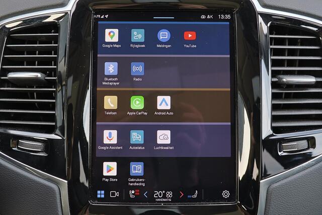 Volvo XC90 T8 Recharge AWD Ultra Dark - Luchtvering - Panorama/schuifdak - IntelliSafe Assist & Surround - 360º Camera - Bowers & Wilkins audio - Adaptieve LED koplampen - Verwarmde voorstoelen, stuur & achterbank - Parkeersensoren voor & achter - Elektr. bedienb. v