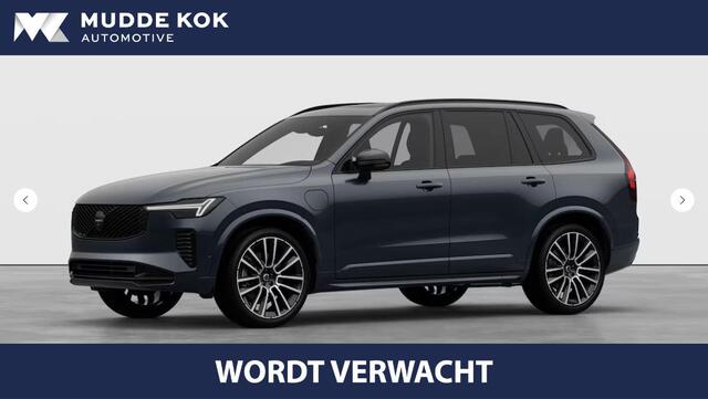 Volvo XC90 2.0 T8 Plug-in hybrid AWD Ultra Black Edition | Luchtvering | Bowers & Wilkins | Massage+Ventilatie | Gelamineerd Glas | Trekhaak | 22 Inch