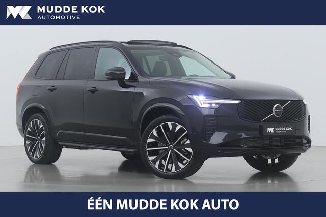 Volvo XC90 T8 Plug-in hybrid Ultra Dark | FACELIFT | Luchtvering | Massage+Ventilatie | Head-Up | 360° Camera