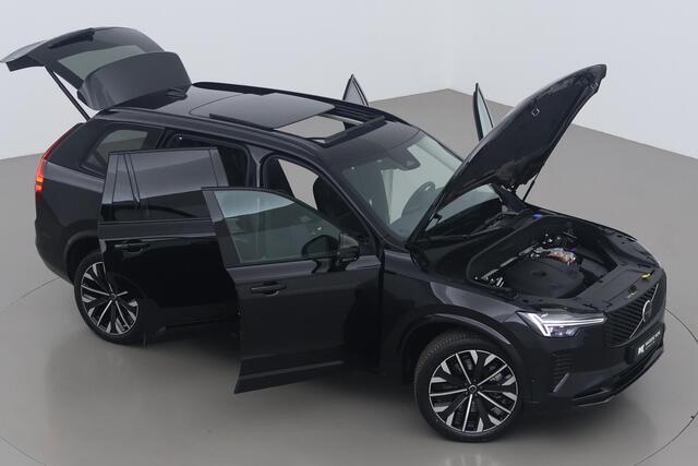 Volvo XC90 T8 Plug-in hybrid Ultra Dark | FACELIFT | Luchtvering | Massage+Ventilatie | Head-Up | 360° Camera