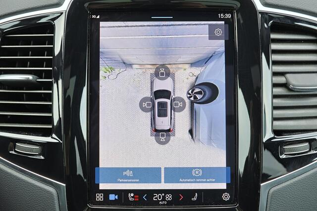 Volvo XC90 T8 Recharge AWD Ultra Dark - LONG RANGE - Luchtvering - Panorama/schuifdak - IntelliSafe Assist & Surround - 360º Camera - Adaptieve LED koplampen - Verwarmde voorstoelen, stuur & achterbank - Parkeersensoren voor & achter - Elektr. bedienb. voorstoelen m